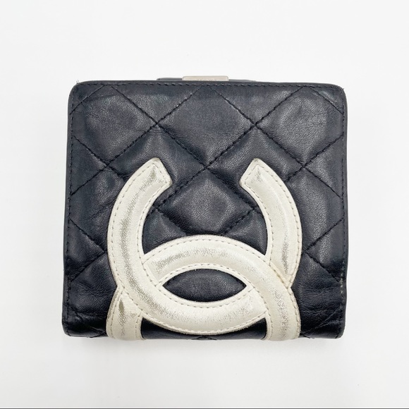 CHANEL Handbags - Chanel Cambon CC Kiss-Lock Wallet